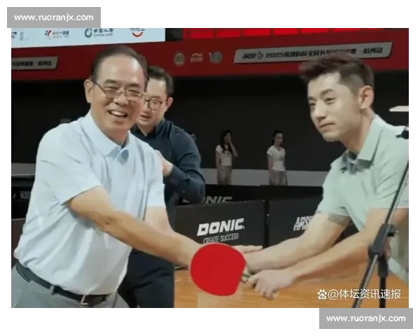 蔡振华张继科师徒同框,浙乒超开幕式续写乒乓传承